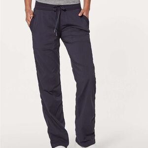 LULULEMON • Dance Studio Pant *Lined* in Black Grape 30” Size 6